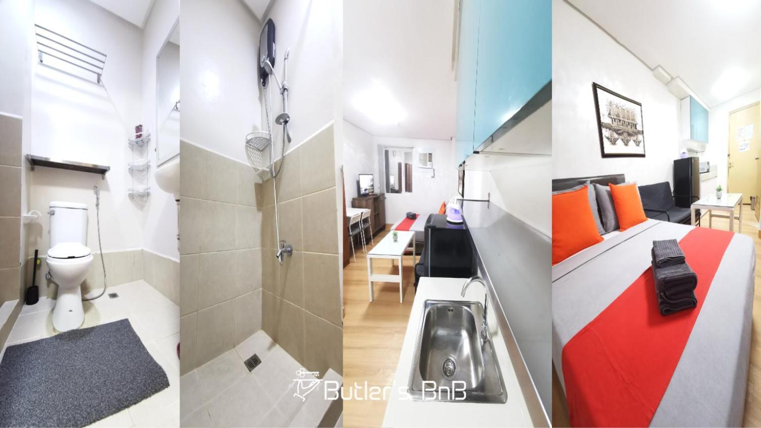 Butler'S Bnb @ Trees Residences Qc Phil Кесон Сити Екстериор снимка